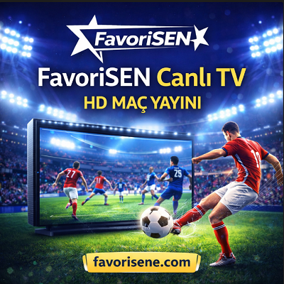 Favorisen Canlı TV canlı maç izleme ve canlı bahis arayüzü ekranı.