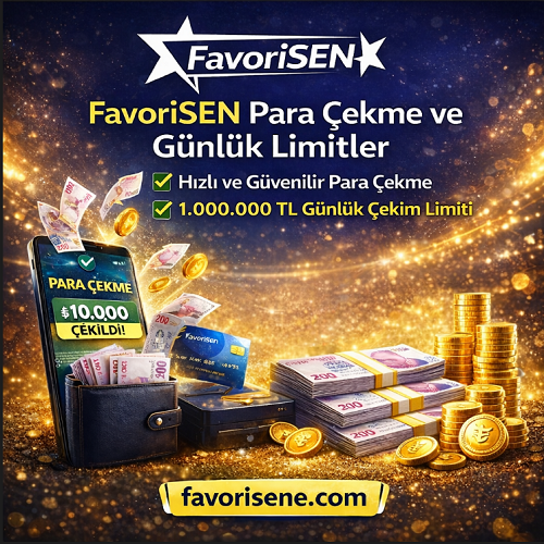 Favorisen para çekme işlemleri ve günlük çekim limitleri rehberi.